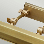 Светильник для картин с призматическим плафоном и двойными регулируемыми шарнирами Elstead Lighting варинант исполнения - 7 | Loft Concept в Костроме