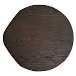 Столик журнальный приставной темный шпон Form Graphics варинант исполнения - 2 | Loft Concept в Костроме