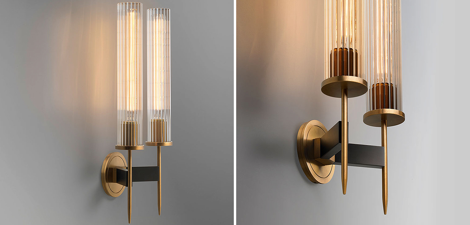 Бра Jonathan Browning ALOUETTE DOUBLE SCONCE Бра Jonathan Browning ALOUETTE DOUBLE SCONCE - Loft-Concept в Костроме