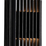 Светодиодное бра из металла черного цвета Delightfull варинант исполнения - 4 | Loft Concept в Костроме