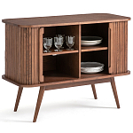 Низкий буфет с 2-мя раздвижными дверцами Toinette Light Cupboard варинант исполнения - 5 | Loft Concept в Костроме