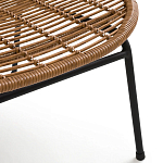 Садовое кресло из искусственного ротанга Mills Rattan Wicker Chair варинант исполнения - 5 | Loft Concept в Костроме