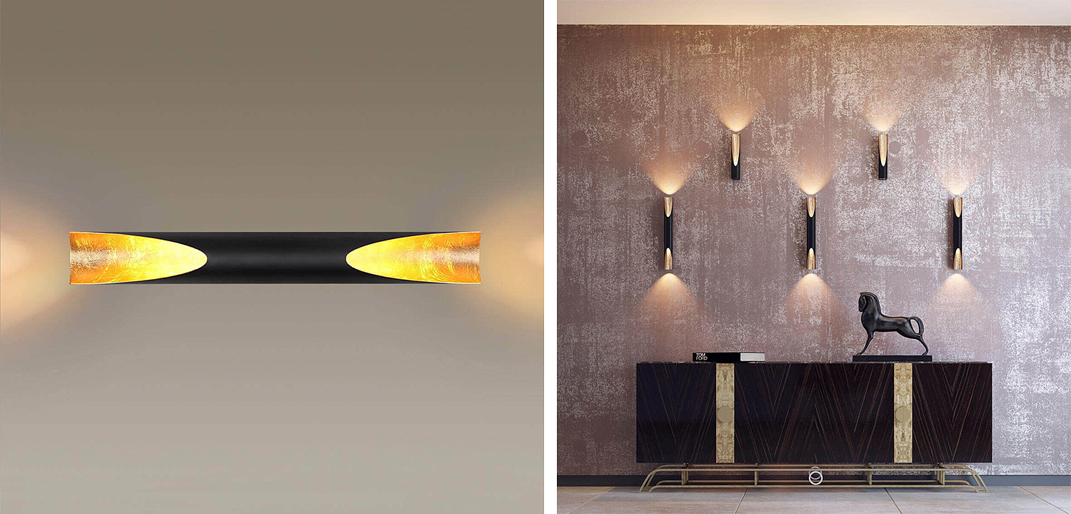 Бра Kenver Delightfull Black 48 Бра Kenver Delightfull Black 48 - Loft-Concept в Костроме