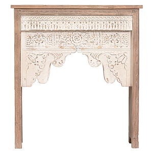 Консоль Indian Antique White Furniture Indra Console