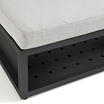 Садовый диван на каркасе из алюминия Petro варинант исполнения - 3 | Loft Concept в Костроме