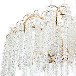 Люстра с хрустальными подвесками Bunch of Crystal Berries Gold Chandelier 12 варинант исполнения - 2 | Loft Concept в Костроме