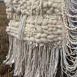 Вязанное панно для ресторана WINTER варинант исполнения - 3 | Loft Concept в Костроме