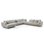 Современная модульная система мягкой мебели Zartаrn 6-ти местный угловой диван варинант исполнения - 1 | Loft Concept в Костроме