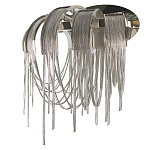 Бра с металиическими цепочками и дугообразными элементами Atlantis Chain варинант исполнения - 3 | Loft Concept в Костроме