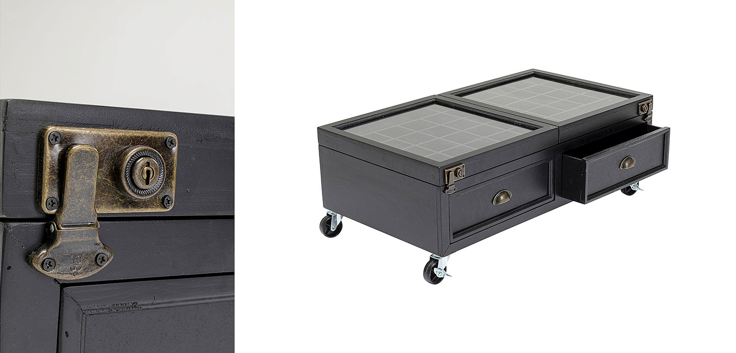 Кофейный стол Black Storage Space - Loft-Concept в Костроме