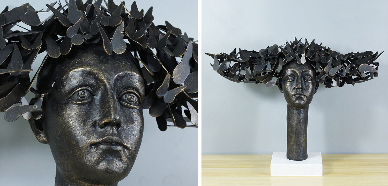 Статуэтка Butterflies on the Head Статуэтка Butterflies on the Head - Loft-Concept в Костроме