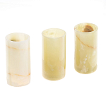 Ваза настольная цилиндрической формы из оникса Stone Vase варинант исполнения - 2 | Loft Concept в Костроме