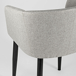 Мягкое кресло на металлических ножках Shaggy Grey варинант исполнения - 7 | Loft Concept в Костроме