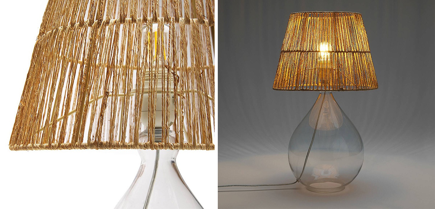 Настольная лампа Ronni Glass Table lamp Настольная лампа Ronni Glass Table lamp - Loft-Concept в Костроме