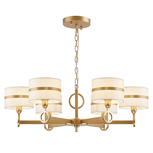 Люстра цвета матовое золото GUENAEL