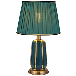 Настольная лампа с абажуром Celestina Lampshade Table Lamp Green варинант исполнения - 1 | Loft Concept в Костроме