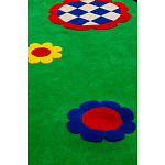 Дизайнерский ковер с цветами Poltronova Tappeto Prato Rug варинант исполнения - 4 | Loft Concept в Костроме