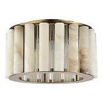 Потолочный светильник из стекла и премиального алебастра Ravishment варинант исполнения - 2 | Loft Concept в Костроме