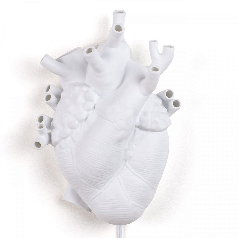 Бра Seletti Heart Lamp Белый в Костроме | Loft Concept 