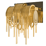 Бра с перфорированными металлическими дугами и цепочками 22 см Atlantis Chain варинант исполнения - 5 | Loft Concept в Костроме