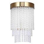 Бра с прозрачными стеклянными трубочками и металлическим основанием Nembus варинант исполнения - 1 | Loft Concept в Костроме