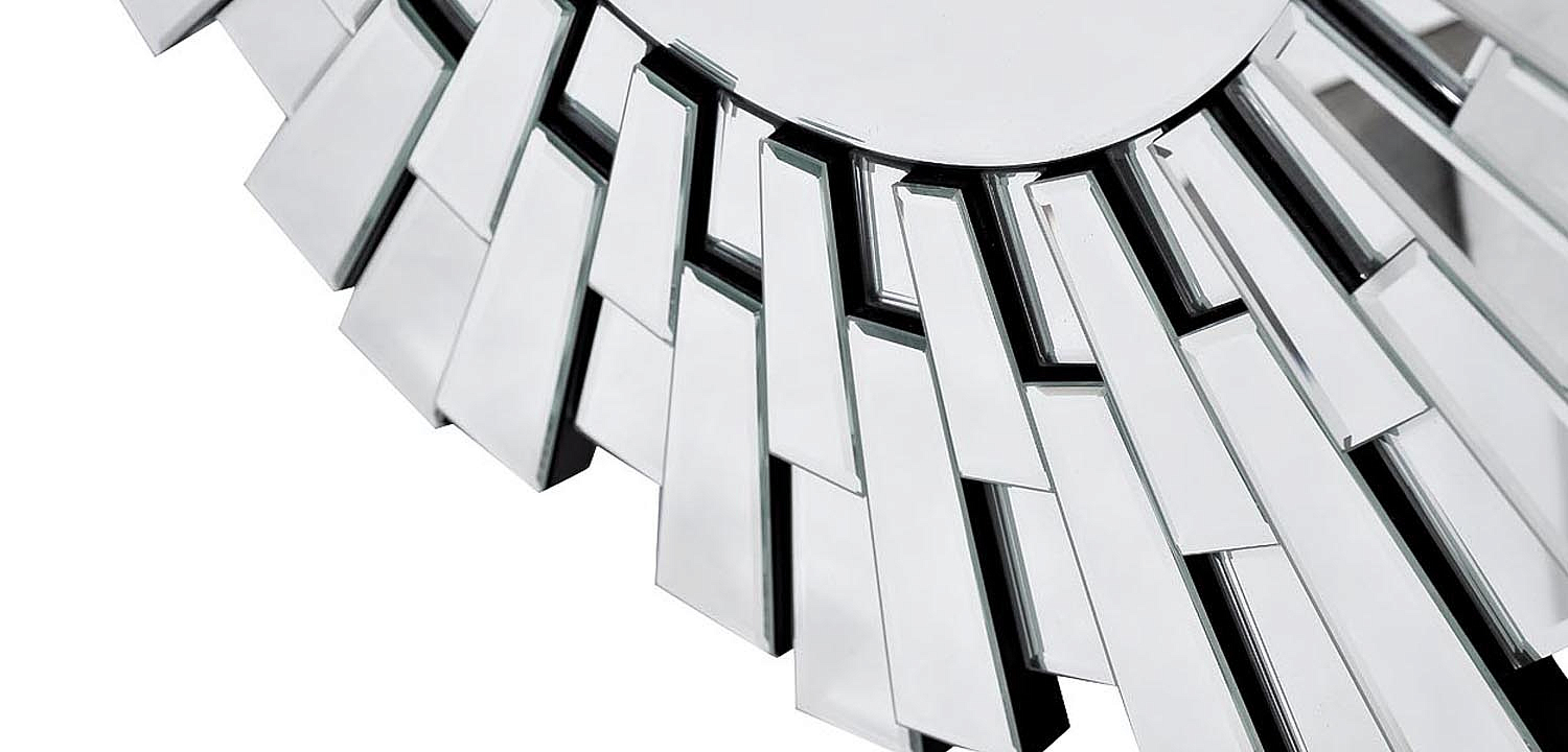 Зеркало Mirror Beams Round Mirror Зеркало Mirror Beams Round Mirror - Loft-Concept в Костроме