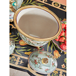 Ваза с крышкой и цветочным узором Genuine Chinese Classics варинант исполнения - 6 | Loft Concept в Костроме