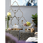 Конфетница прозрачная стеклянная на бронзовых ножках в виде морских коньков с крышкой в виде ракушки Eden Garden варинант исполнения - 6 | Loft Concept в Костроме