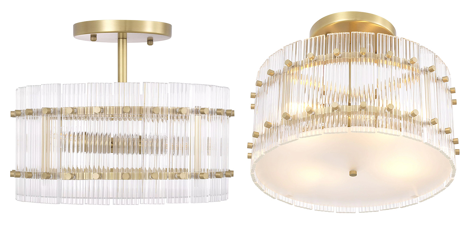 Потолочный светильник Eichholtz Ceiling Lamp Ruby Round Brass Потолочный светильник Eichholtz Ceiling Lamp Ruby Round Brass - Loft-Concept в Костроме