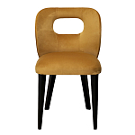 Стул велюровый горчичный Verified варинант исполнения - 2 | Loft Concept в Костроме