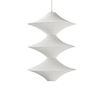 Подвесной вязаный белый светильник «Звезда Востока 03» варинант исполнения - 1 | Loft Concept в Костроме