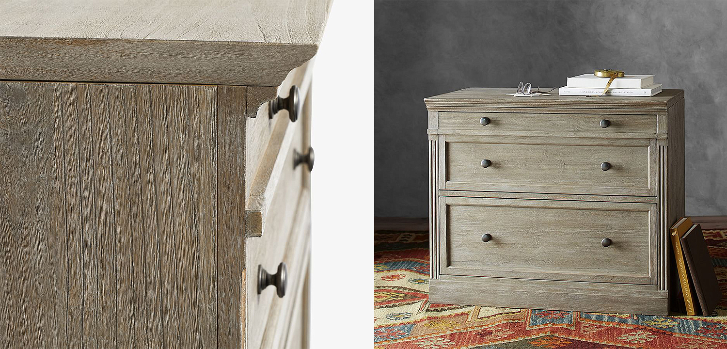 Комод с двумя ящиками Benjamin Chest of 2 Drawers Комод с двумя ящиками Benjamin Chest of 2 Drawers - Loft-Concept в Костроме
