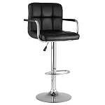 Барный стул с подлокотниками Honory Black варинант исполнения - 1 | Loft Concept в Костроме