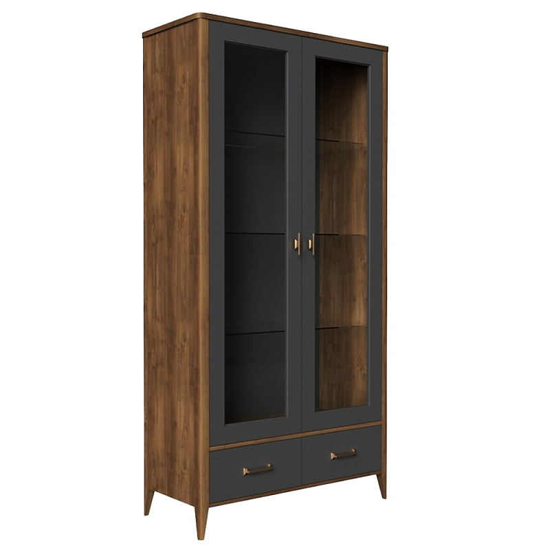 Стеллаж для книг из массива бука Tasteful Furniture Серый Стеллаж для книг из массива бука Tasteful Furniture Серый в Костроме | Loft Concept