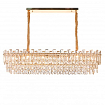 Люстра овальная с хрустальными подвесками Gorgeous Crystal Light варинант исполнения - 2 | Loft Concept в Костроме