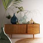 Ваза-бутыль из стекла TRANSPARENT FORMS 56 варинант исполнения - 12 | Loft Concept в Костроме