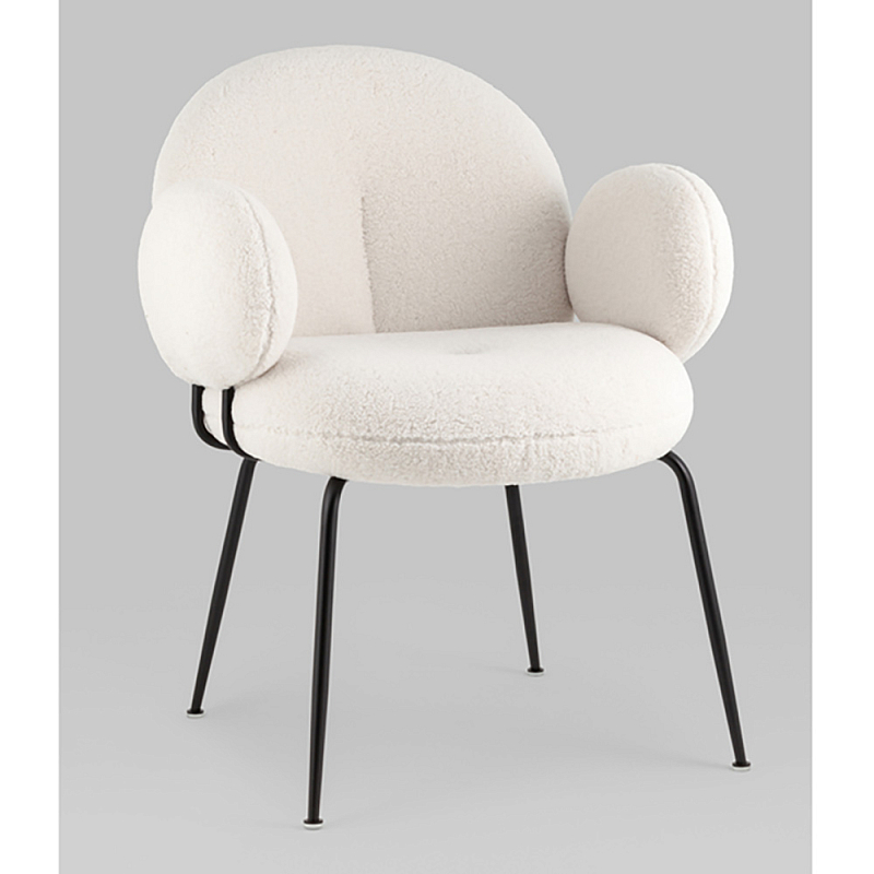 Стул Nina белый Белый Черный в Костроме | Loft Concept 