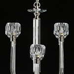 Люстра с 8-ю лампами и гранеными стеклянными плафонами Prism Gala варинант исполнения - 9 | Loft Concept в Костроме