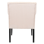 Кресло Addison Chic Armchair beige flax варинант исполнения - 2 | Loft Concept в Костроме