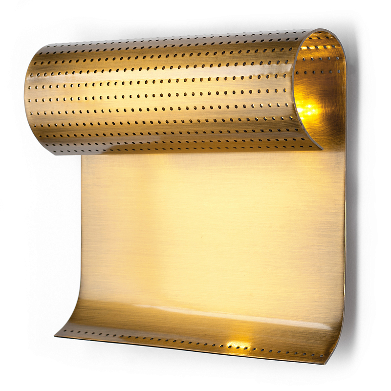 Бра PRECISION SMALL SCONCE Латунь Черный Хром Бра PRECISION SMALL SCONCE Латунь Черный Хром в Костроме | Loft Concept