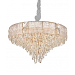 Люстра с каскадом из прозрачного хрусталя Constant Sparks варинант исполнения - 8 | Loft Concept в Костроме