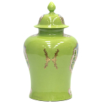 Фарфоровая ваза с крышкой Eden Garden варинант исполнения - 3 | Loft Concept в Костроме