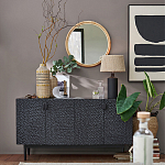 Ваза декоративная из натурального плетеного бамбука Bamboo Decor 32 варинант исполнения - 5 | Loft Concept в Костроме