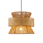 Подвесной светильник с абажуром из натуральных материалов Light Inside the Cell варинант исполнения - 1 | Loft Concept в Костроме