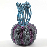 Статуэтка тропический фрукт Pandora Tropical Fruit Grey Lilac Blue Flowers варинант исполнения - 2 | Loft Concept в Костроме