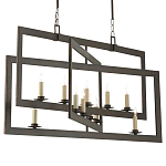 Люстра из пересекающихся прямоугольных элементов Intersecting Rectangles варинант исполнения - 3 | Loft Concept в Костроме