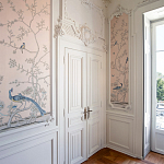 Обои ручная роспись Earlham Almost Mauve варинант исполнения - 4 | Loft Concept в Костроме