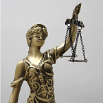 Статуэтка бронзовая Фемида Bronze Goddess варинант исполнения - 1 | Loft Concept в Костроме