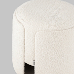 Дизайнерский Пуф Букле Poof Alice White Boucle  варинант исполнения - 2 | Loft Concept в Костроме