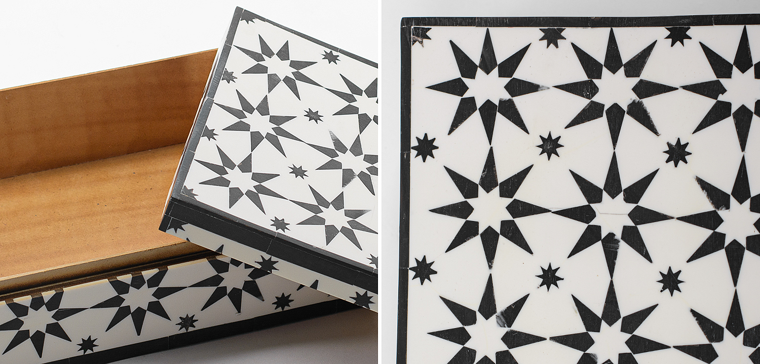 Шкатулка Stars Bone Inlay Шкатулка Stars Bone Inlay - Loft-Concept в Костроме